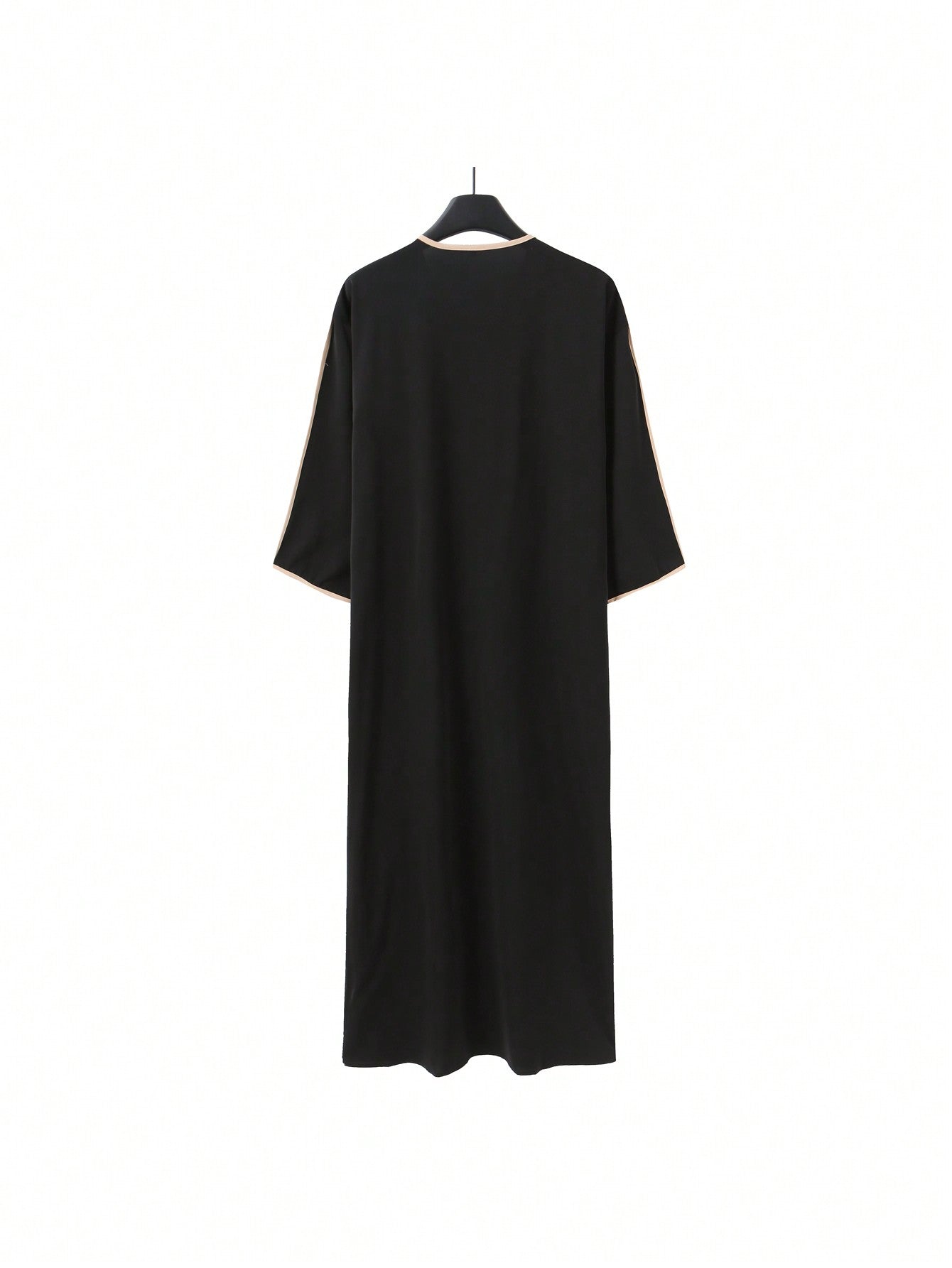 Islamic Loose Men's Robe Embroidered Moroccan Men's Traditional Casual Festival Robe